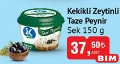 SEK KEKİKLİ ZEYTİNLİ TAZE PEYNİR 150 G SEK KEKİKLİ ZEYTİNLİ TAZE PEYNİR 150 G